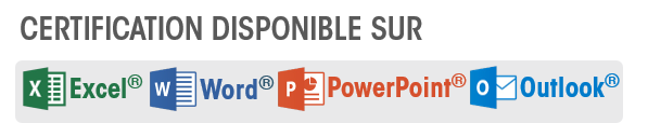 Certification TOSA sur Excel Word PowerPoint Outlook